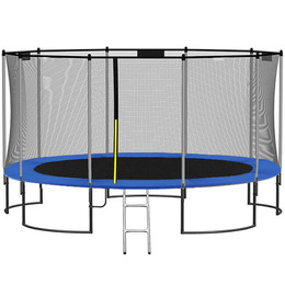 Osłona na sprężyny z siatką do trampoliny zewnętrzną 10FT 300/305/312 cm niebieska