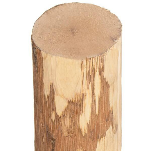 Drewniany słupek ogrodzeniowy, kołek leszczynowy 150 cm podpora do roślin ogrodowych, brązowy