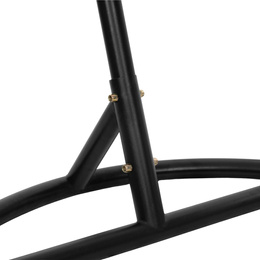 Kokon rattanowy do ogrodu, na taras, balkon, fotel wiszący z poduszkami