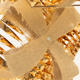 Dekoracja świąteczna LED prezenty pod choinkę 74 cm 160 diod biały ciepły