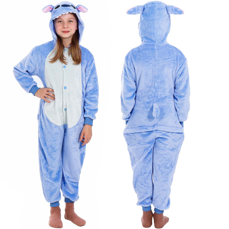 Piżama kigurumi Stitch kombinezon jednoczęściowy dziecięcy przebranie rozmiar S