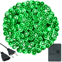 Lampki choinkowe 200 Led zielony 15,5 m oświetlenie świąteczne