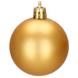 Bombki choinkowe 77 szt. ozdoby świąteczne złoty