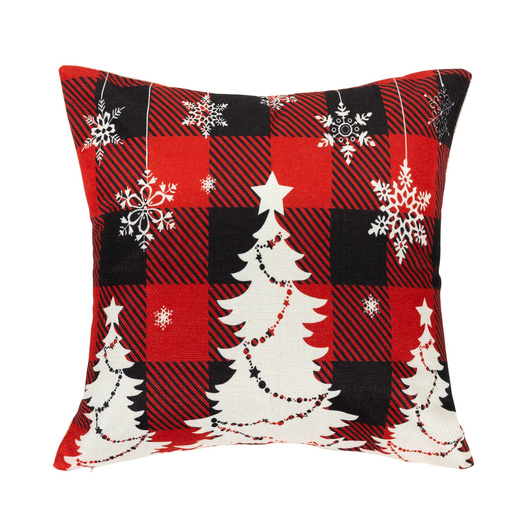 Poszewka dekoracyjna 40x40cm na poduszkę zestaw 4 szt. wzory świąteczne