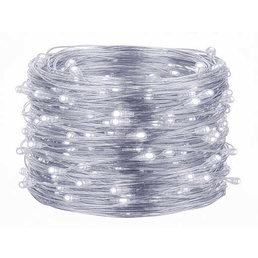 Lampki choinkowe 20 LED druciki mikro na baterie