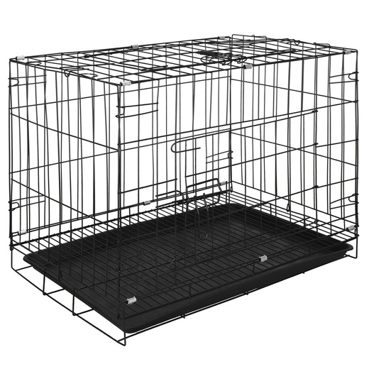 Klatka kennelowa dla zwierząt kojec dla psa kota rozmiar S 60 x 50 x 42 cm