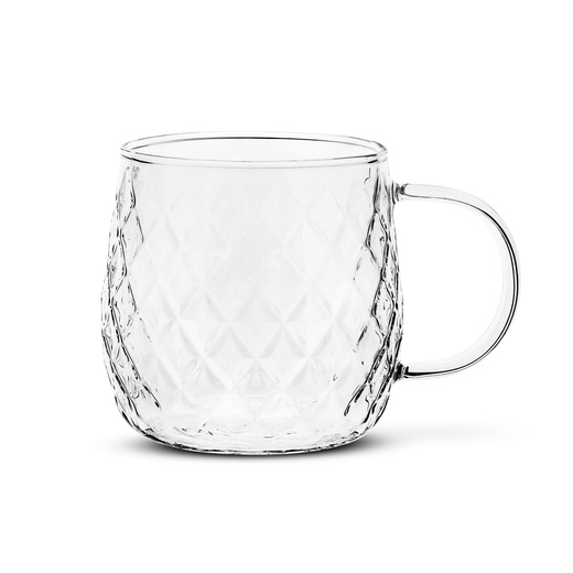 Szklanka do kawy, herbaty, napojów 350 ml zestaw 2 szt. szklanek z uchem