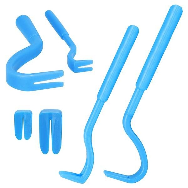 Pęseta do usuwania kleszczy 2 szt. niebieskie szczypce