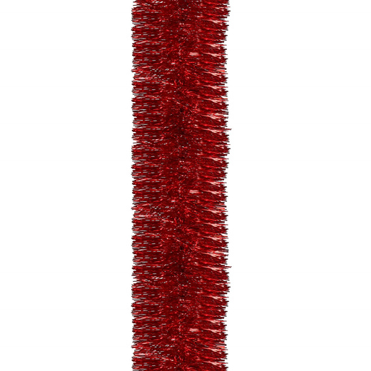 Łańcuch choinkowy 6m czerwony, girlanda na choinkę, średnica 7cm