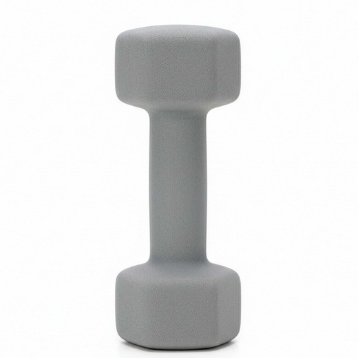 Hantle na stojaku zestaw 6 szt. obciążenia 1 kg, 2 kg, 3 kg do fitnessu, treningu domowego