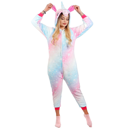 Piżama kigurumi jednorożec kombinezon jednoczęściowy damski rozmiar S