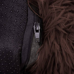 Legowisko dla kota 90cm, pluszowe posłanie brązowy