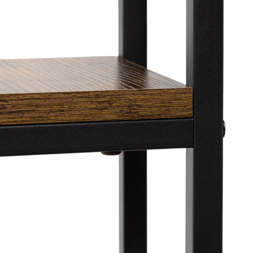 Kwietnik metalowy 67 cm stojak na kwiaty z 4 półkami loft wielopoziomowy nowoczesny