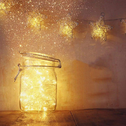 Lampki choinkowe 20 LED druciki mikro na baterie
