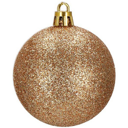 Bombki choinkowe 51 szt. ozdoby świąteczne zestaw rose gold 