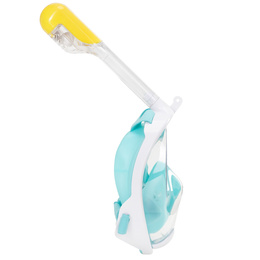 Maska do nurkowania L/XL pełnotwarzowa, z rurką, AntiFog, DryTop do snorkelingu regulowana