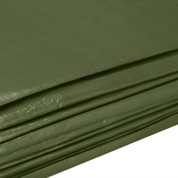 Plandeka 4x6m 120g/m2 gruba płachta ochronna zielona