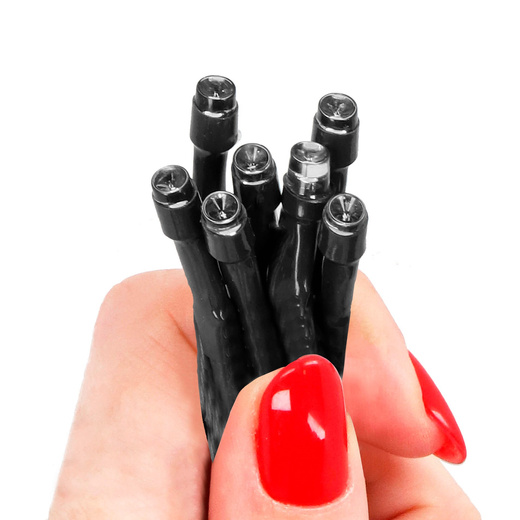 Lampki choinkowe 100 Led na baterie ciepły biały z programatorem