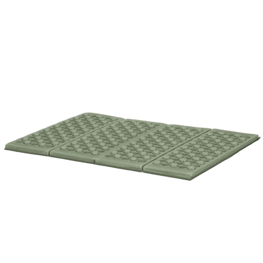 Mata piankowa do siedzenia 39 x 29 x 1 cm karimata składana mata piknikowa zielona