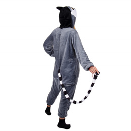 Piżama kigurumi lemur kombinezon jednoczęściowy damski rozmiar M