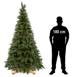 Choinka sztuczna 240 cm sosna zielona PE Royal Trees premium drzewko świąteczne jak żywe