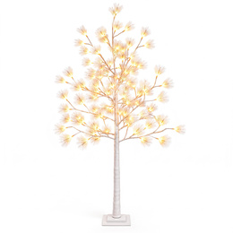 Świecące drzewko 180 cm sosna 120 Led drzewko świąteczne dekoracja ozdoba świetlna