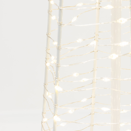 Choinka na zewnątrz 250 Led ciepły biały 100 cm dekoracja świąteczna IP44