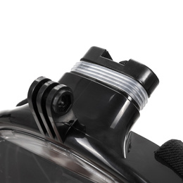 Maska do nurkowania L/XL pełnotwarzowa, z rurką, AntiFog, DryTop do snorkelingu regulowana