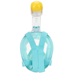 Maska do nurkowania L/XL pełnotwarzowa, z rurką, AntiFog, DryTop do snorkelingu regulowana