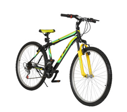 Rower dziecięcy BELDERIA TEC TITAN 20" V-Brake Shimano czarno-żółty