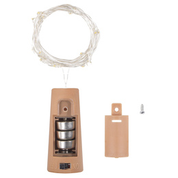 Lampki choinkowe 20 LED biały zimny