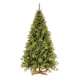 Choinka sztuczna 220 cm Premium Royal Trees świerk syberyjski z drewnianym stojakiem
