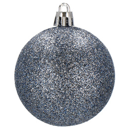 Bombki choinkowe 30 szt. ozdoby świąteczne granatowy