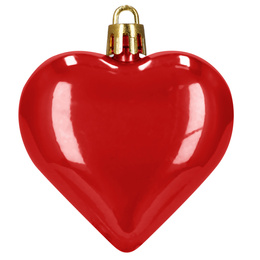 Bombki choinkowe 100 szt. zestaw dekoracji świątecznych nietłukące, czerwone