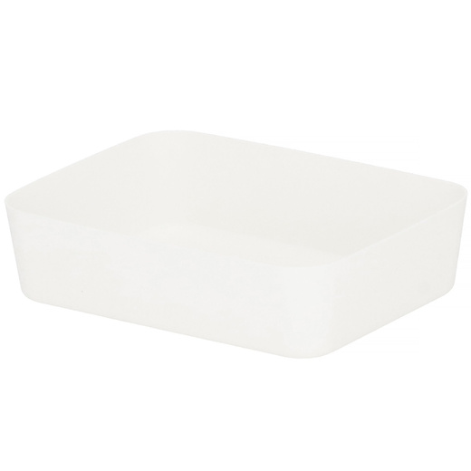 Pojemnik do szuflady 13x18cm wielofunkcyjny wkład, organizer kremowy