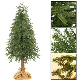 Choinka sztuczna na pniu 220 cm świerk PE