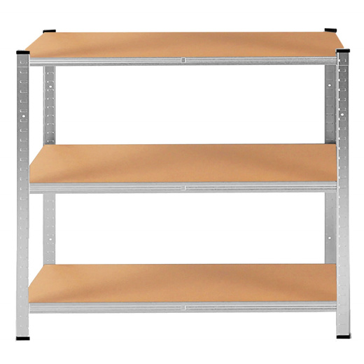 Regały metalowe 2 szt. z 6 półkami 225x110x50 cm 900 kg do garażu, piwnicy