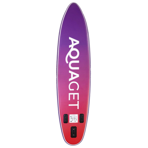 Deska SUP 350 cm pompowana do pływania na stojąco paddleboard z siedziskiem i akcesoriami