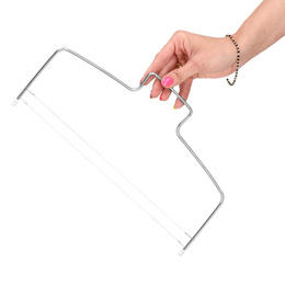 Duży nóż strunowy do cięcia biszkoptu, ciasta 32 cm