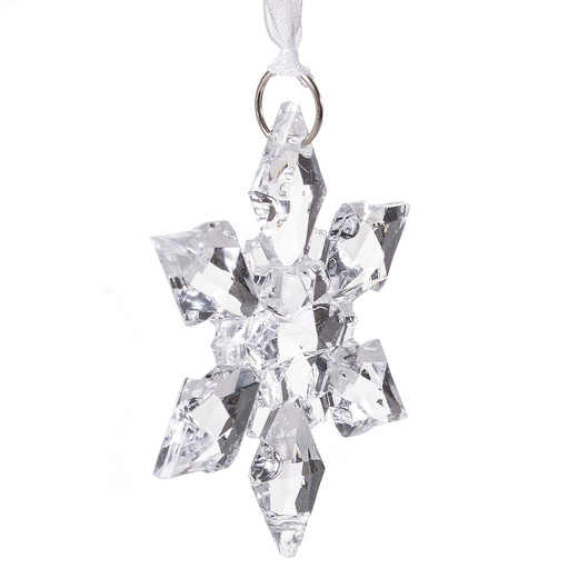 Kryształek bombki choinkowe śnieżynka