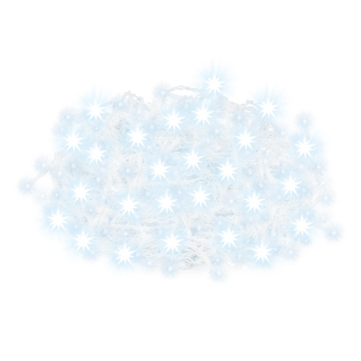 Kurtyna świetlna 300 led girlanda, lampki wewnętrzno-zewnętrzne 15,5 m sople biały zimny + flash