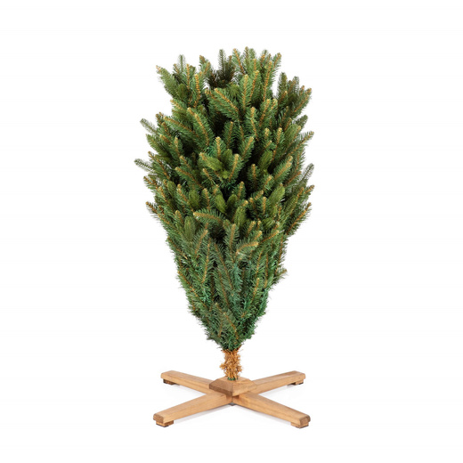 Choinka sztuczna 220 cm Premium Royal Trees świerk syberyjski z drewnianym stojakiem