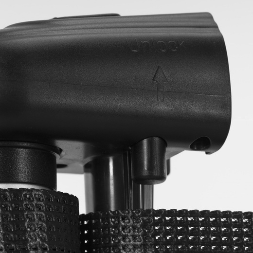 Bramka zabezpieczająca na schody 80 cm zwijana roleta do drzwi barierka ochronna czarna