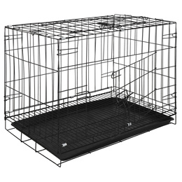 Klatka kennelowa dla zwierząt kojec dla psa kota rozmiar S 60 x 50 x 42 cm