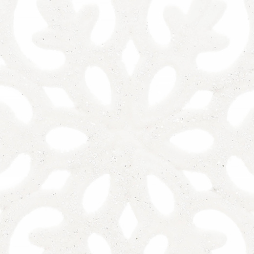 Zawieszki świateczne 8 szt. śnieżynki brokatowe 8 cm białe