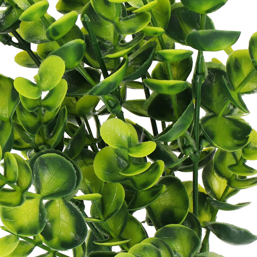 Sztuczne liście bukszpan 34 cm do bukietu 5 gałązek zielona wielkanoc