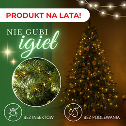 Choinka sztuczna premium 180 cm jodła zielona