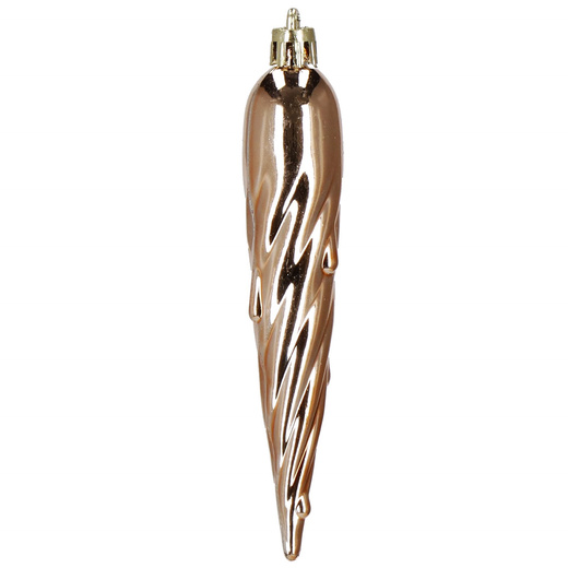Bombki choinkowe 33 szt. ozdoby świąteczne zestaw z gwiazdą rose gold