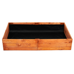 Skrzynia na warzywa drewniana 140x84x26,5 cm wysoki warzywniak zielnik impregnowany