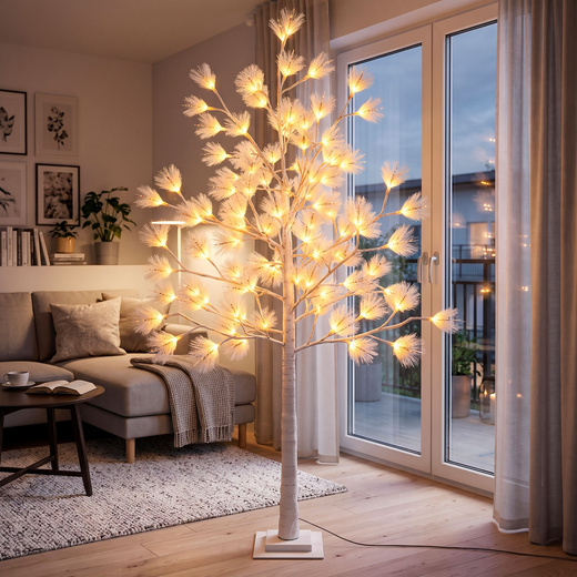 Świecące drzewko 180 cm sosna 120 Led drzewko świąteczne dekoracja ozdoba świetlna